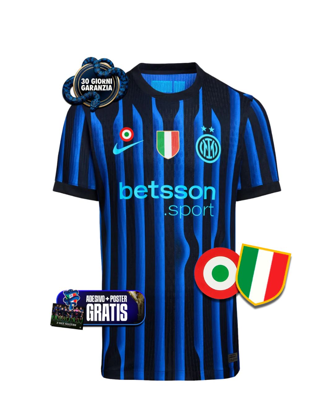 Maglia Home 25/26 Player + Scudetto + Coppa Italia