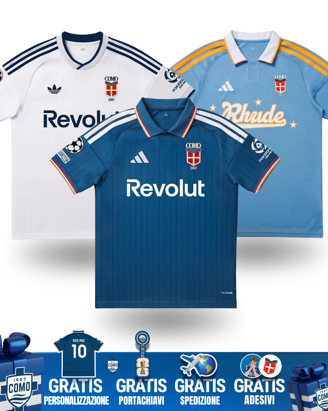 Combo 3 Maglie 26/27
