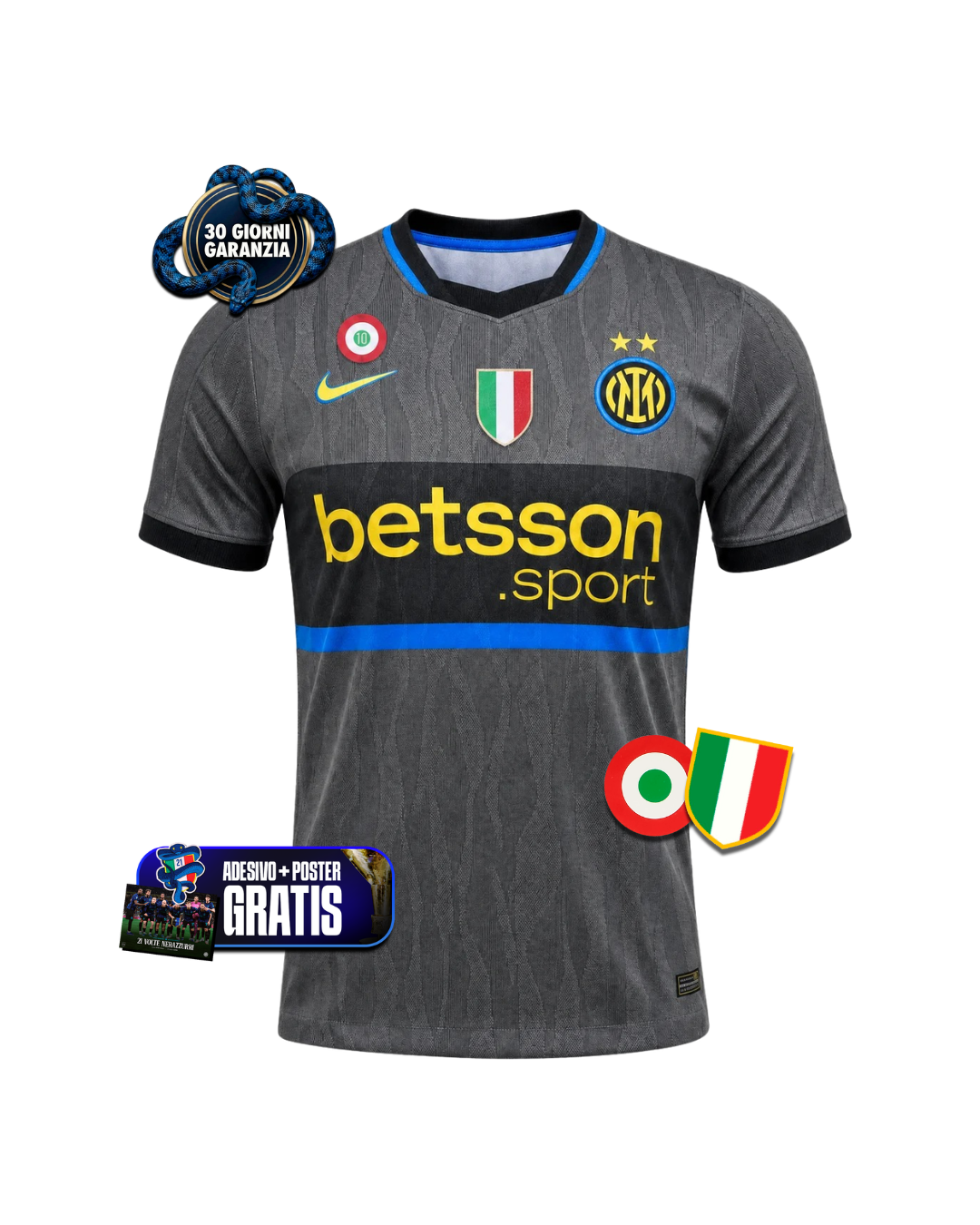Maglia Third Player 26/27 + Scudetto + Coppa Italia