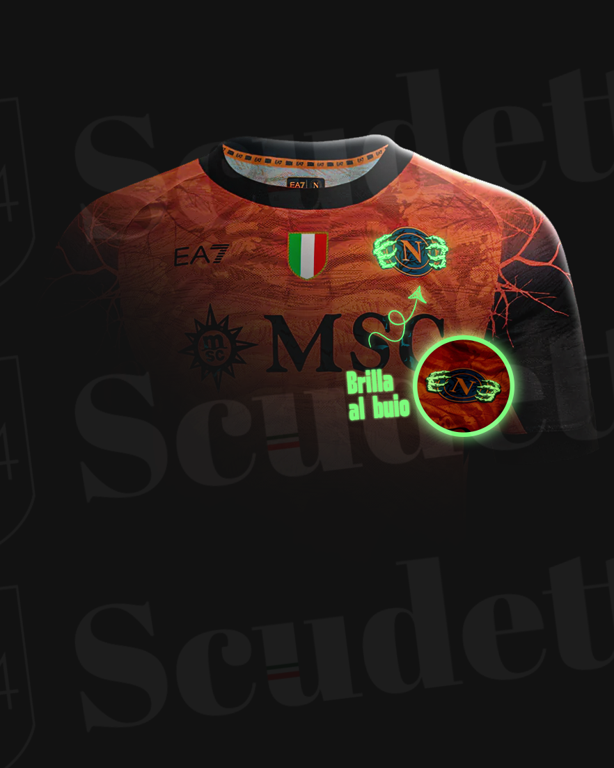 Maglia Halloween Arancione 25/26