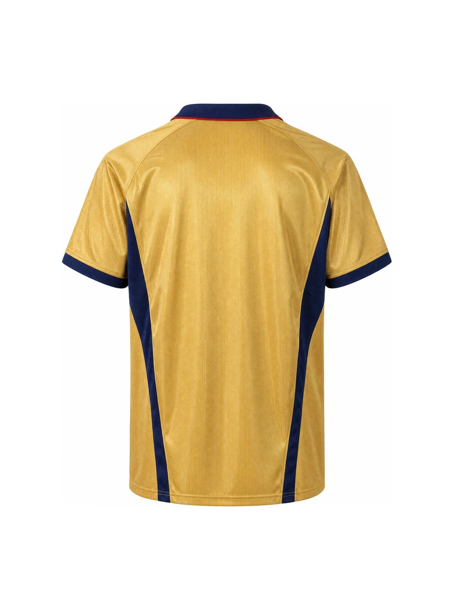 Arsenal Maglia Retro Away 01/02 Gold - costas