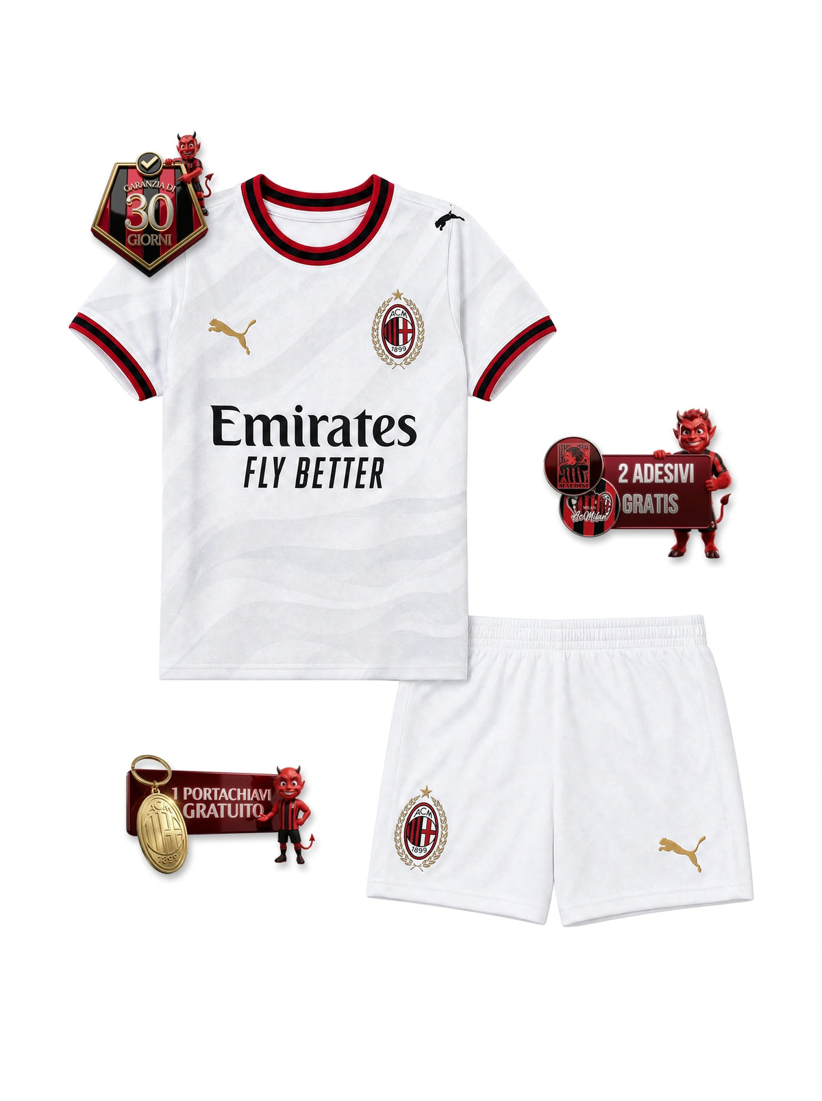 Kit Bambino Gara Away 26/27
