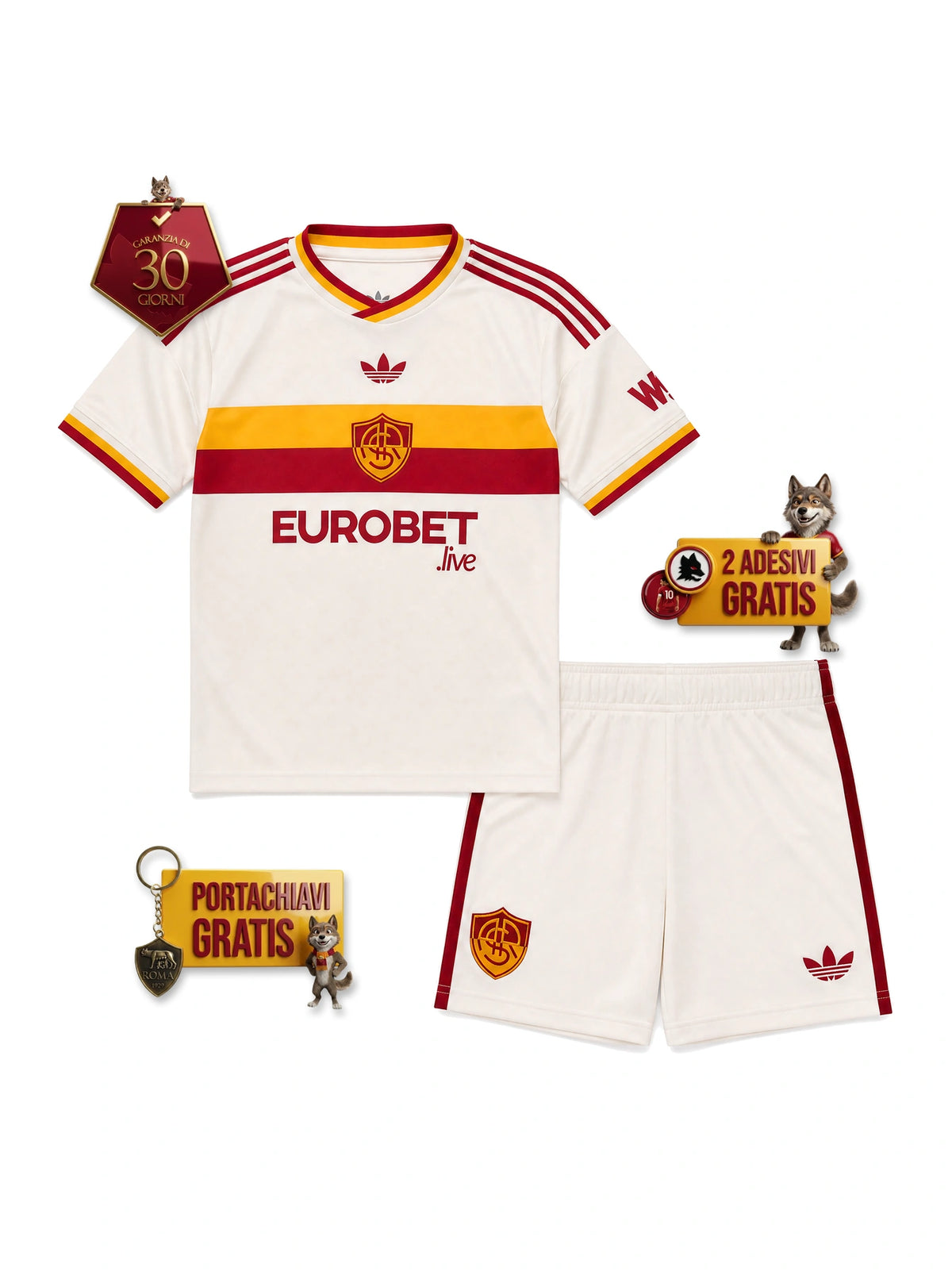 Kit Bambino Gara Away 26/27