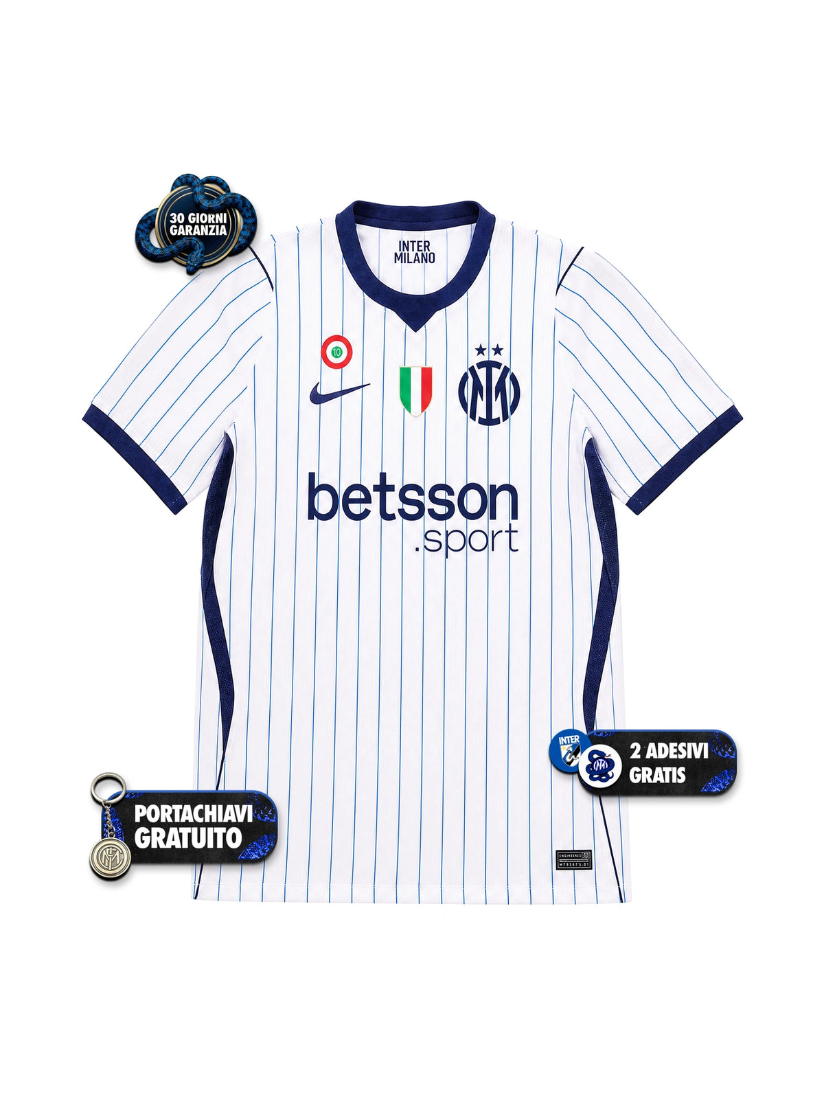 Maglia Gara Away Stadium 26/27 + Scudetto + Coppa Italia