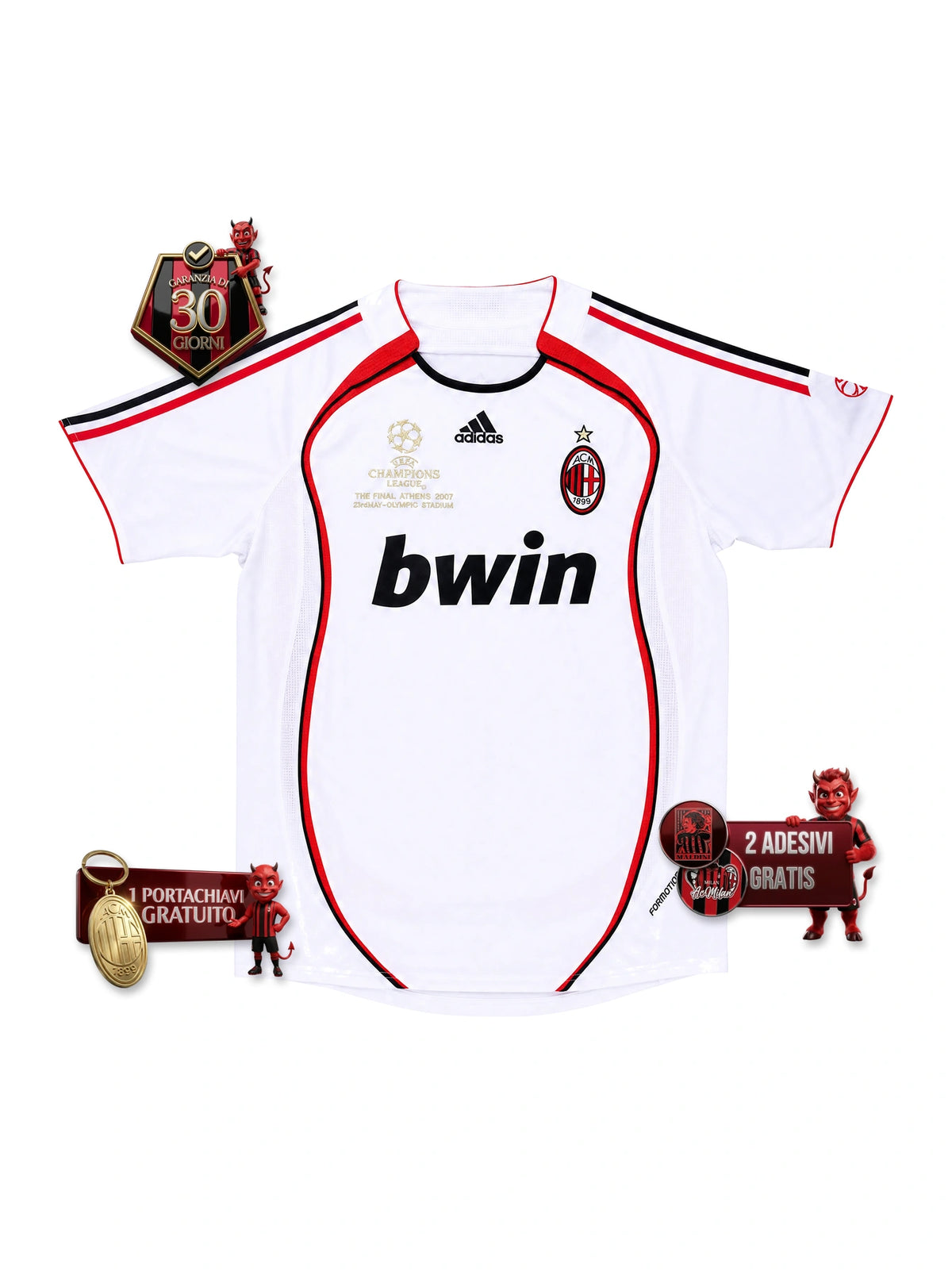 Maglia Gara Retro Away ACM 2006/07 - UCL Finale