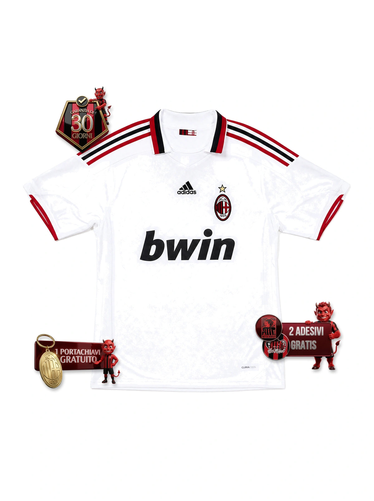 Maglia Gara Retro Away ACM 2009/10