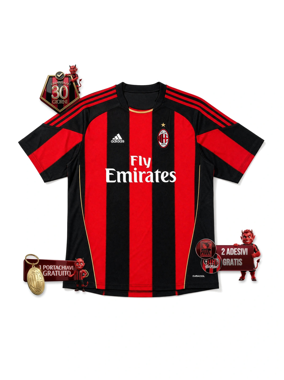 Maglia Gara Retro Home ACM 2010/11