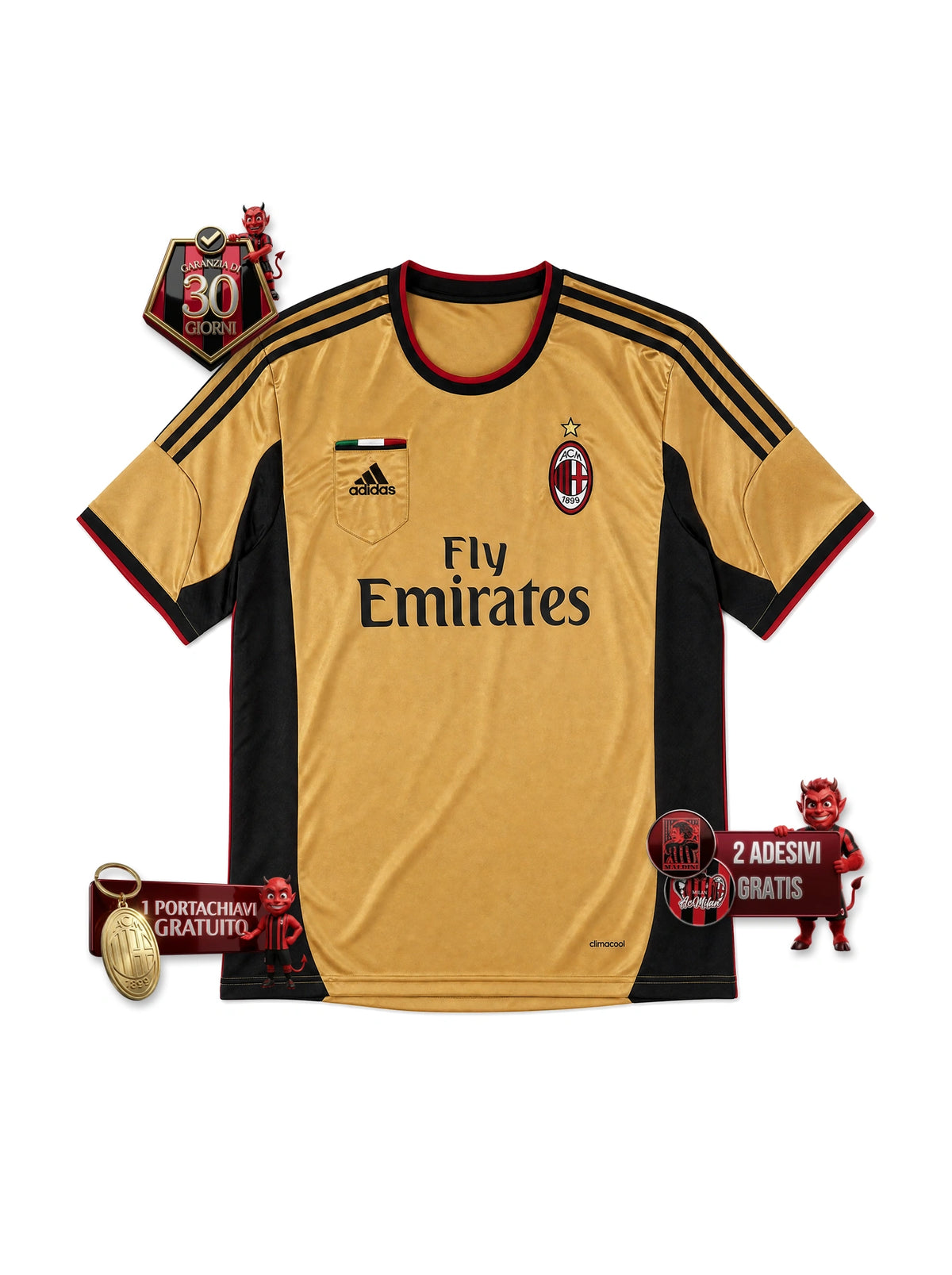 Maglia Gara Retro Third ACM 2013/14