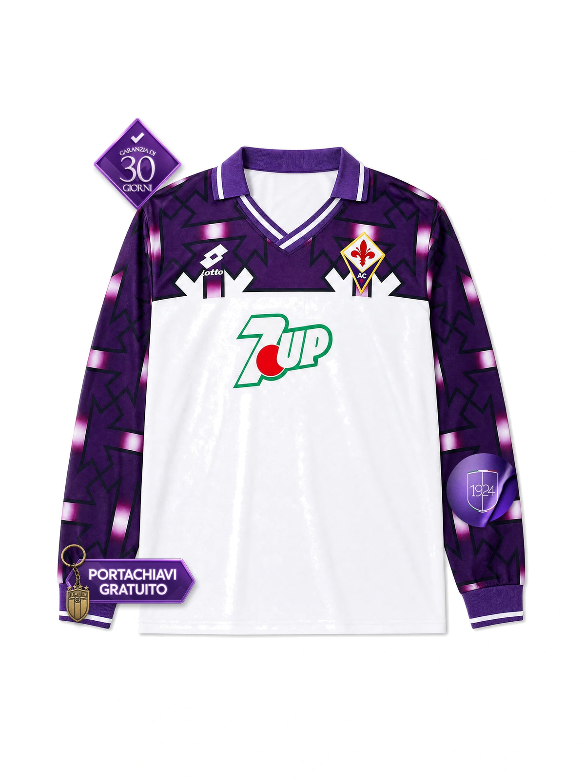 Maglia Gara Retro Away Manica Lunga 92/93