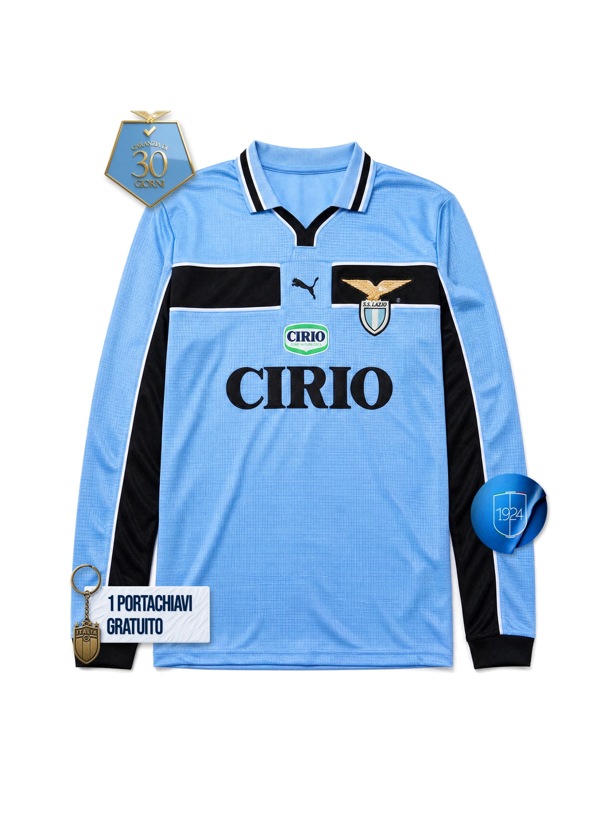 Maglia Gara Retro Home Manica Lunga 98/99