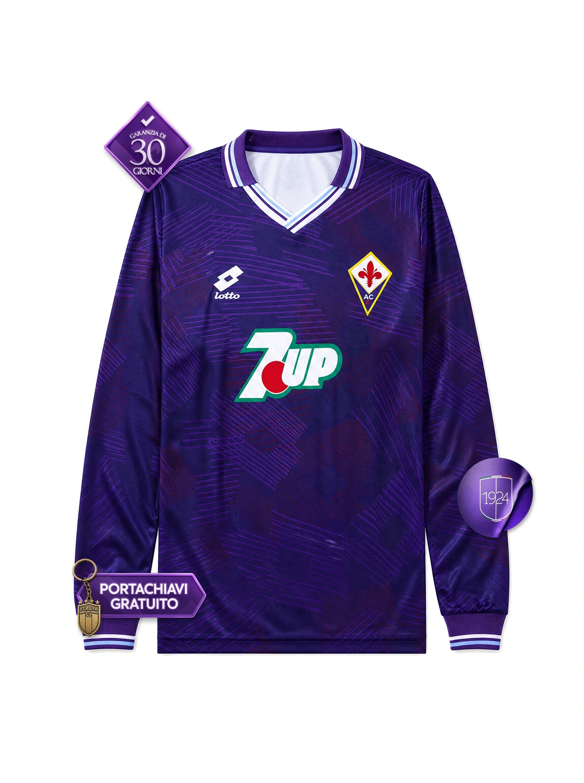 Maglia Gara Retro Home Manica Lunga 92/93