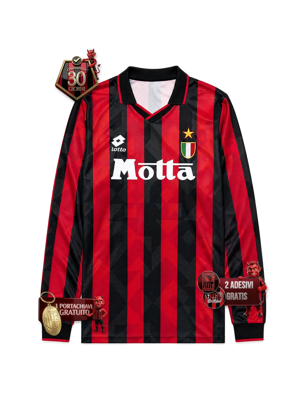 Maglia Gara Retro Home Manica Lunga 1993/94