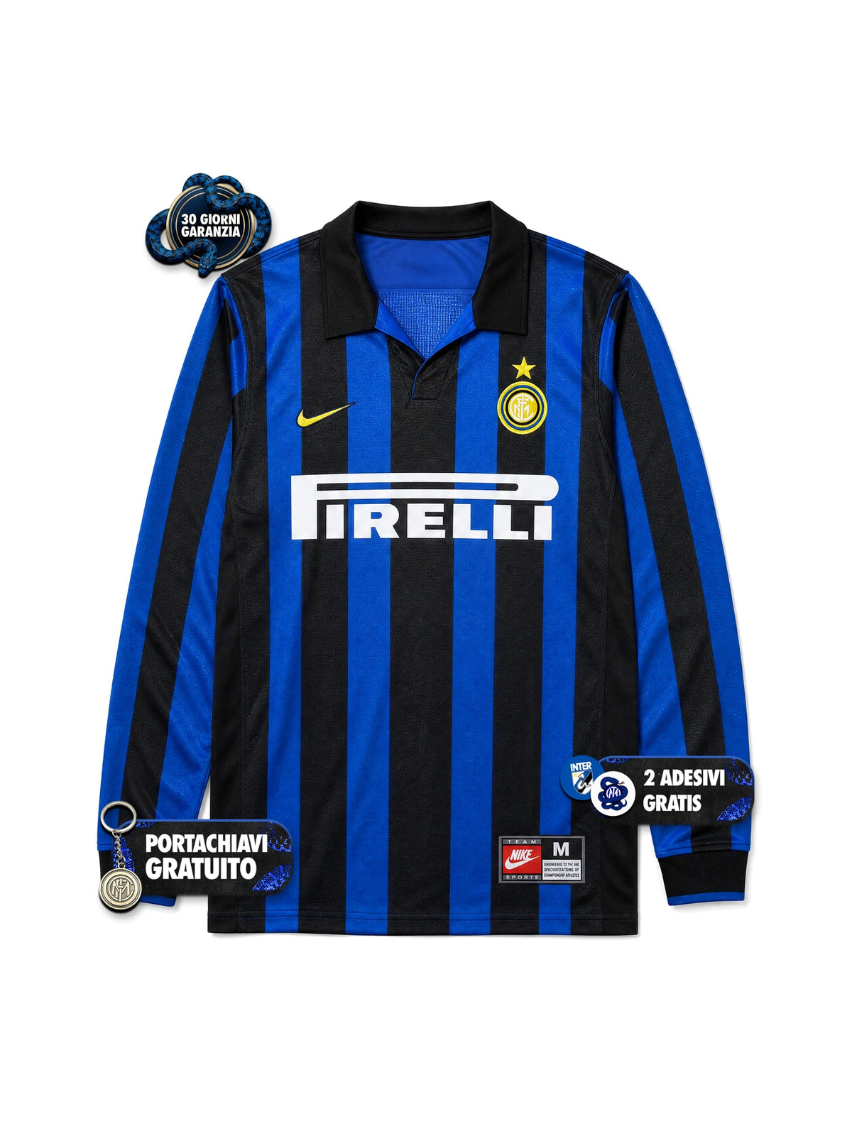 Maglia Gara Retro Home Manica Lunga 97/98