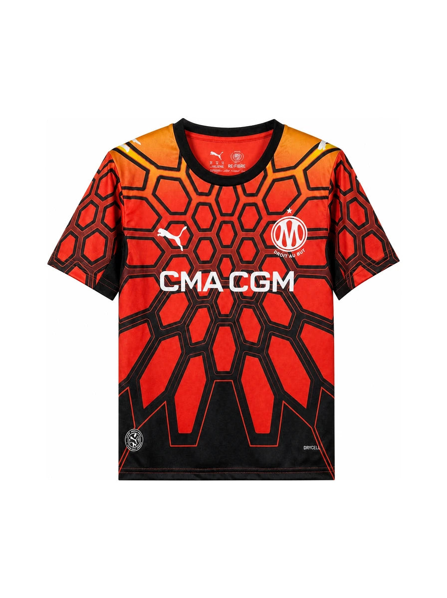 Marseille Maglia Portiere Arancione 26/27 - frente
