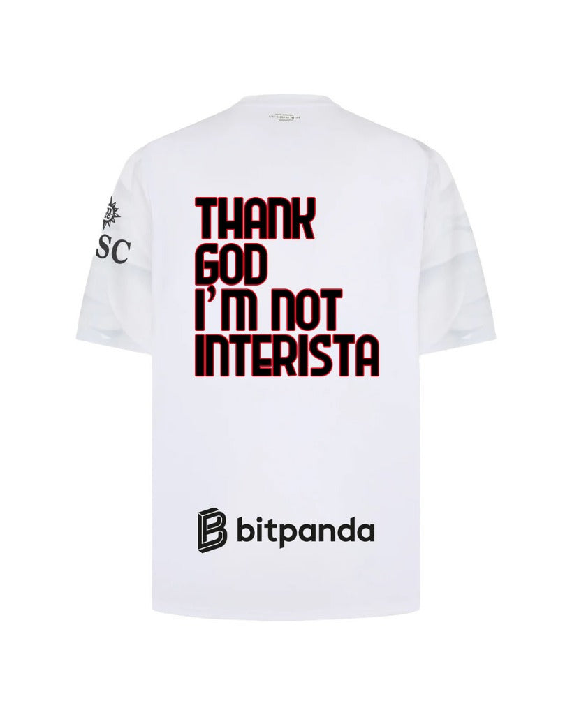Maglia Gara Away Stadium 26/27 "THANK GOD I'M NOT INTERISTA"