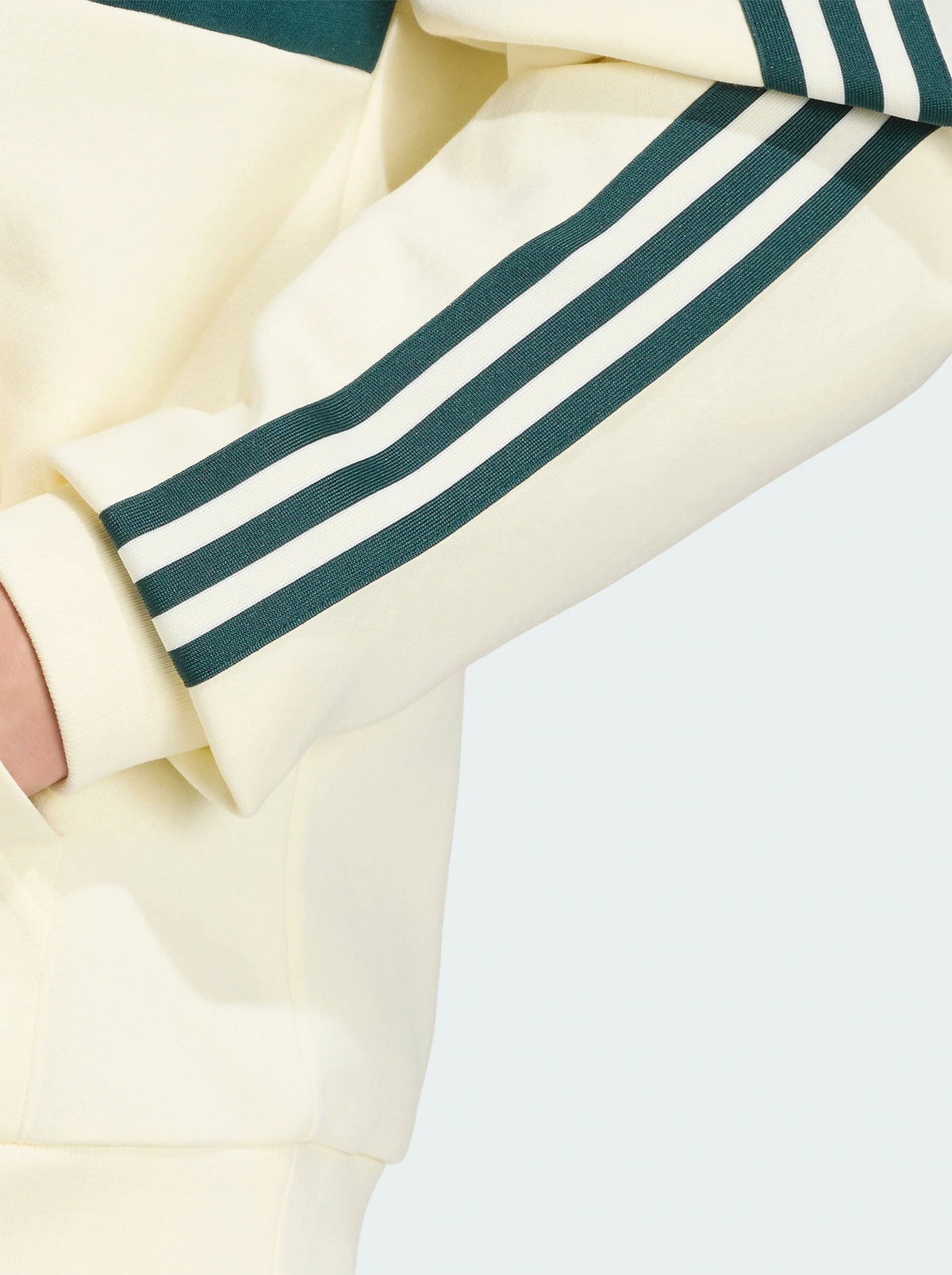 Felpa con Cappuccio Originals Crema 26/27