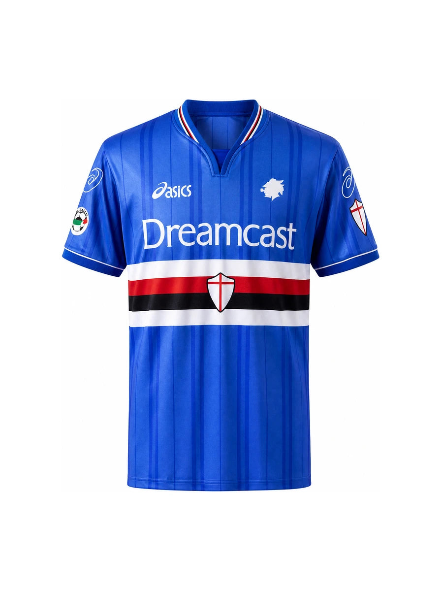Sampdoria Maglia Gara Retro Home 00/01 - front