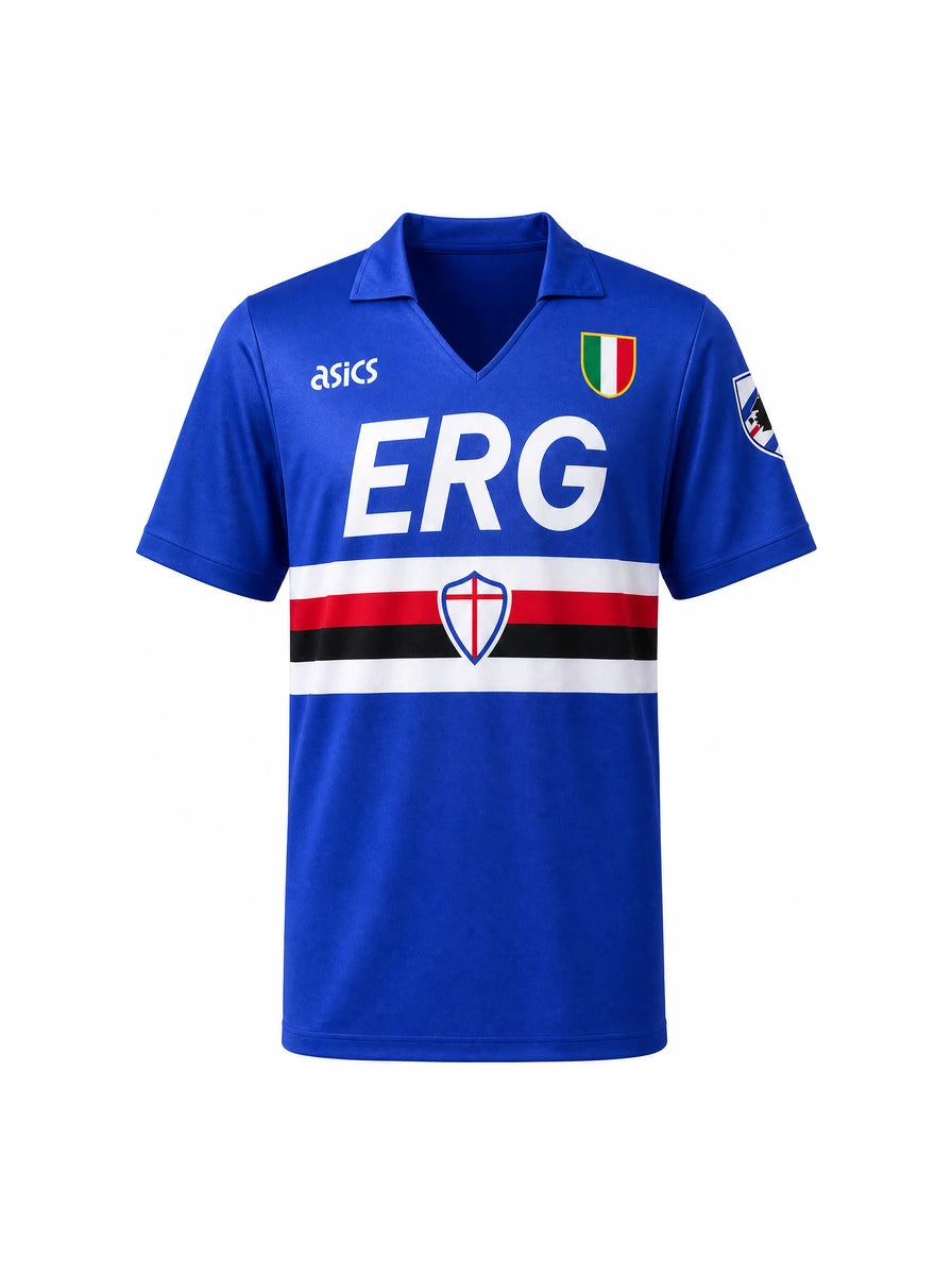 Sampdoria Maglia Gara Retro Home 91/92 - front