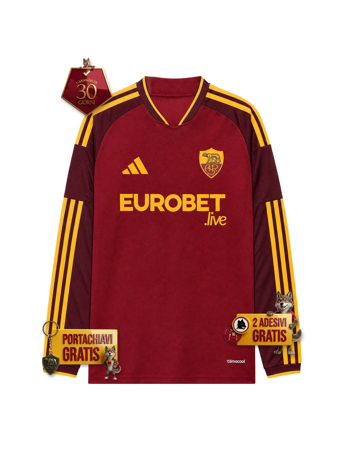 Maglia Gara Home Manica Lunga Stadium 26/27